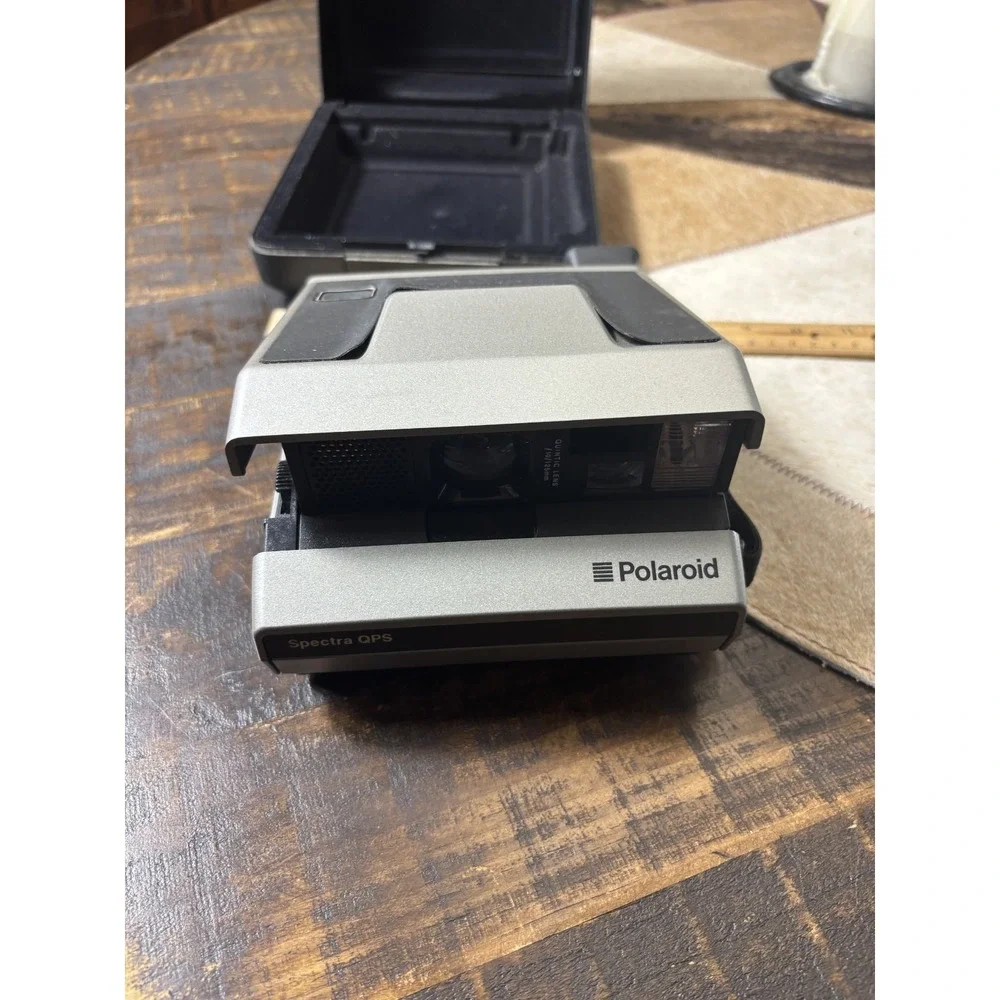 Polaroid Spectra‎ System QPS Camera Tested Vintage Instant Camera w/ Case